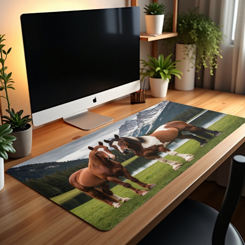 Polyester Desk Pad, 14.4x12.1