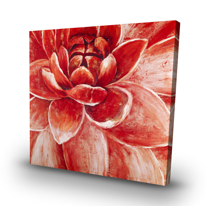 chrysanthemum - 32"x32" art on canvas
