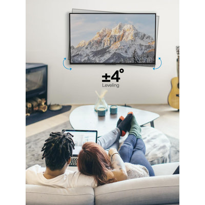 Multi-Functional TV Stand Suitable For Flat Or Curved Tvs From 26 To 65 Inches, With A Maximum Load Capacity Of 77 Lbs. It Features An Adjustable Arm That Supports Telescopic, Tilt, Swivel, And Horizontal Adjustments. Maximum Standard VESA Size Is 400 X