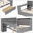 Full Size Multi-Functional Platform Bed with Smart Features-836425011