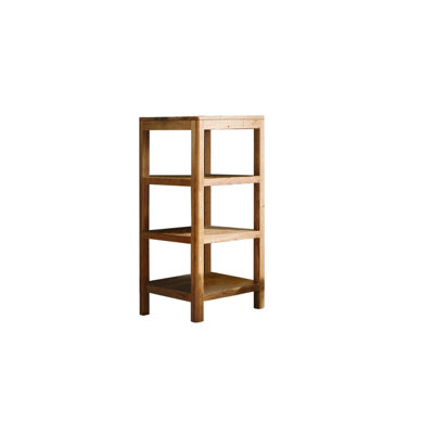 Linz 83 cm H x 40 cm W Solid Wood Standard Bookcase