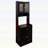 Versatile Farmhouse Kitchen Cabinet with Microwave Stand and Ample Storage