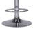 Swivel Upholstered Adjustable Height Counter Stool with Metal Frame-1458907471