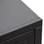 Table de bout Nora 22 po, aucun assemblage requis, finition noire et whisky-500910379-500910377
