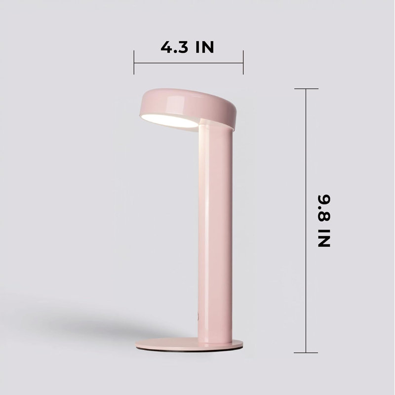 Lampe de table sans fil Owlpack Moovit, Mauve