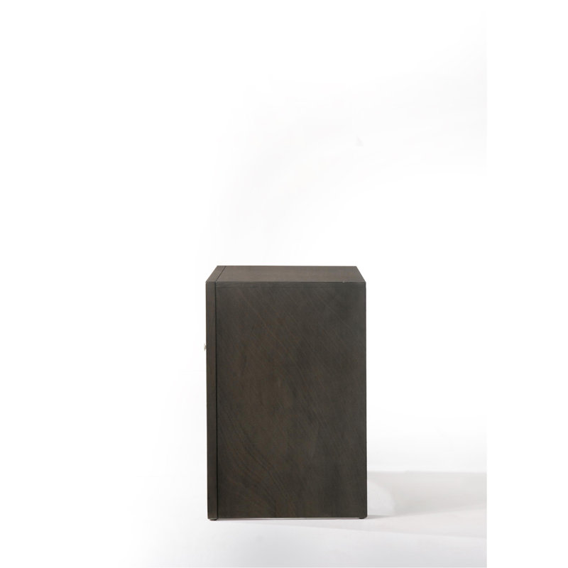 Table de chevet avec DEL, Gris