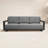 Aden 85'' Aluminum Outdoor Sofa-1300667676