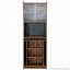Bureau d'ordinateur pliant avec rangement