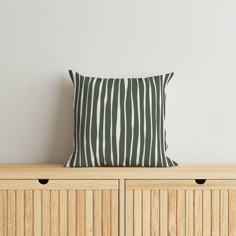Coussin Sploog, Chimichurri / vert, H 26 po x l 26 po