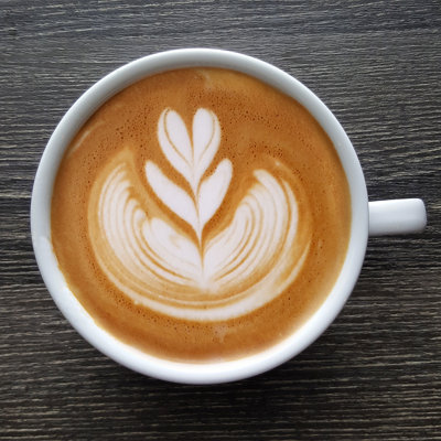 Latte Art Coffee - Wrapped Canvas Print