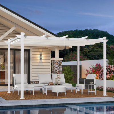 4m x 3m Aluminium Pergola