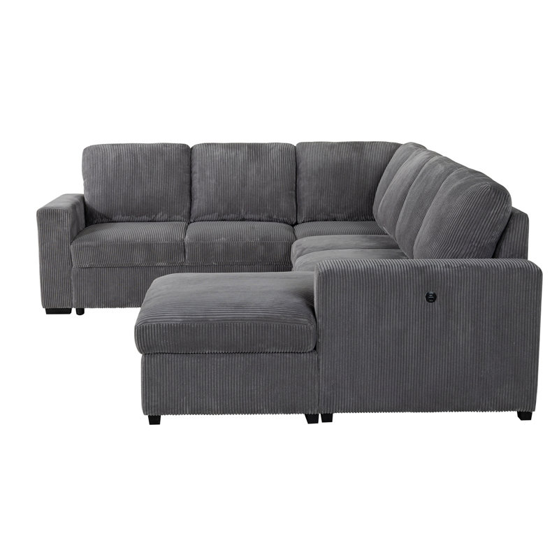 Modern Upholstered Sectional Sofa