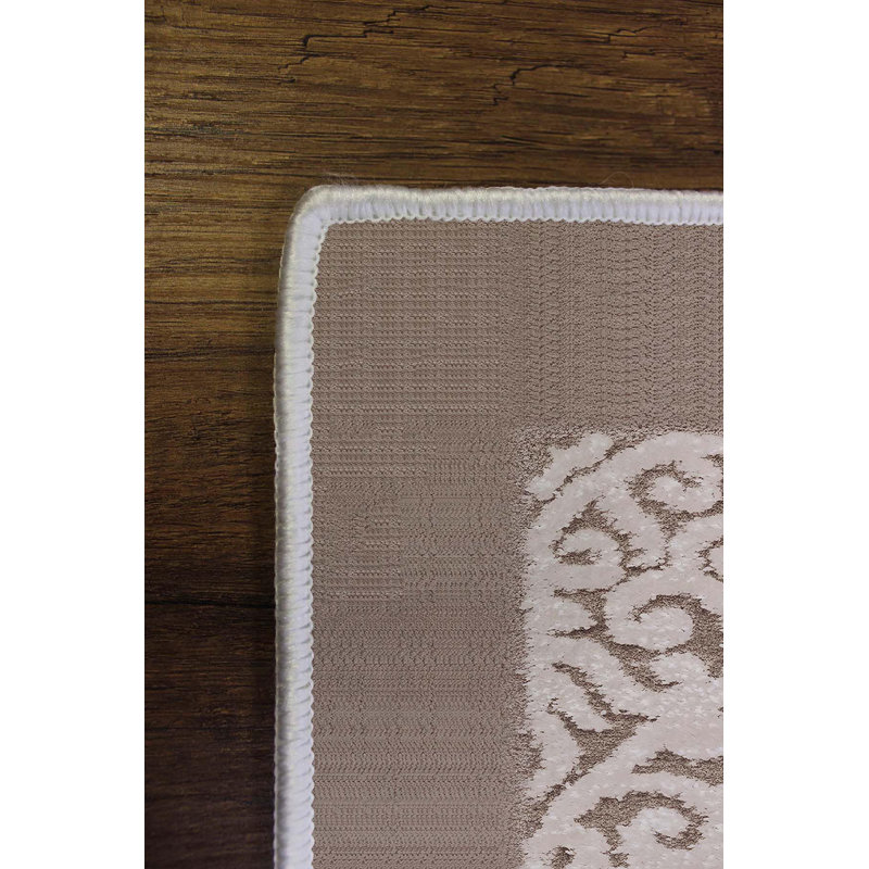 Premium Woven Area Rug, 5.9 x 9.2 Feet | 100% Polyester, 650 g/m² | Antibacterial, Non-Slip PVC Dot Underside, 0.3 in Pile Height | Machine Washable, 3D Digital Printing | Perfect for Living Room & Bedroom Decor