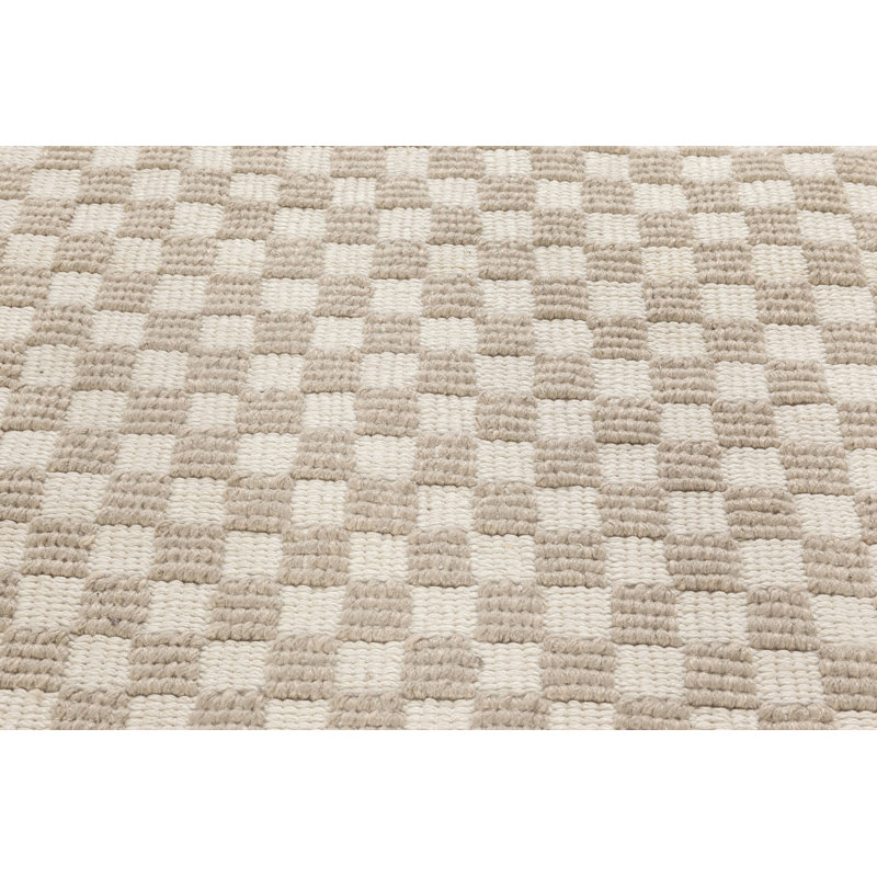 Modern One-of-a-Kind Rectangle 4'2" x 4'4" Flatweave Area Rug
