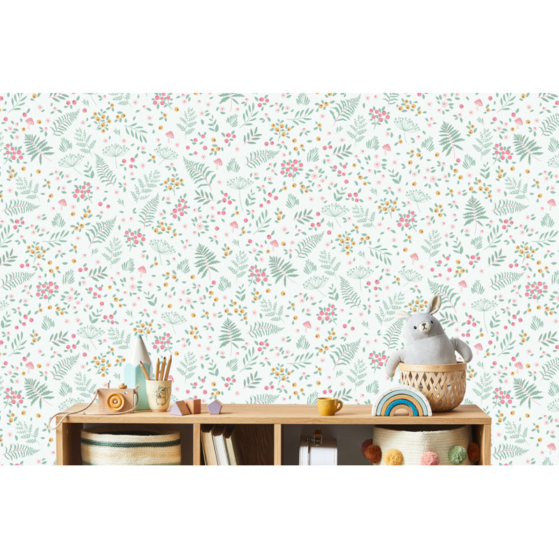 Papier peint Bramble and Bloom, Pink