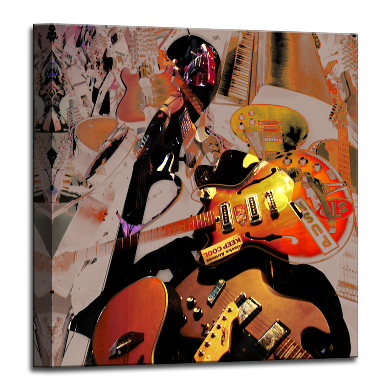 « the color of jazz xx », impression sur toile