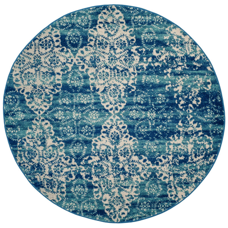 Allard Performance Geometric Rug, Round 5'1"