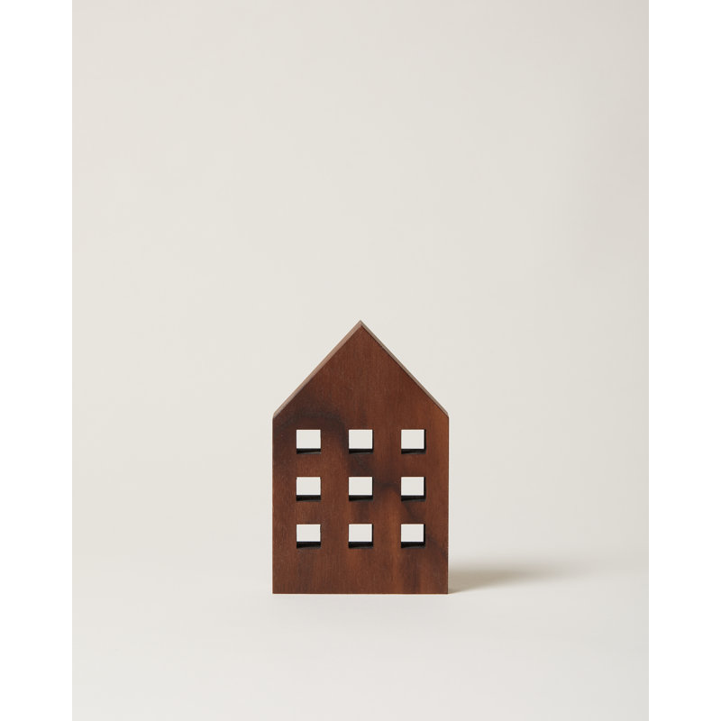 Crafted Wooden Houses - Walnut - Colonial