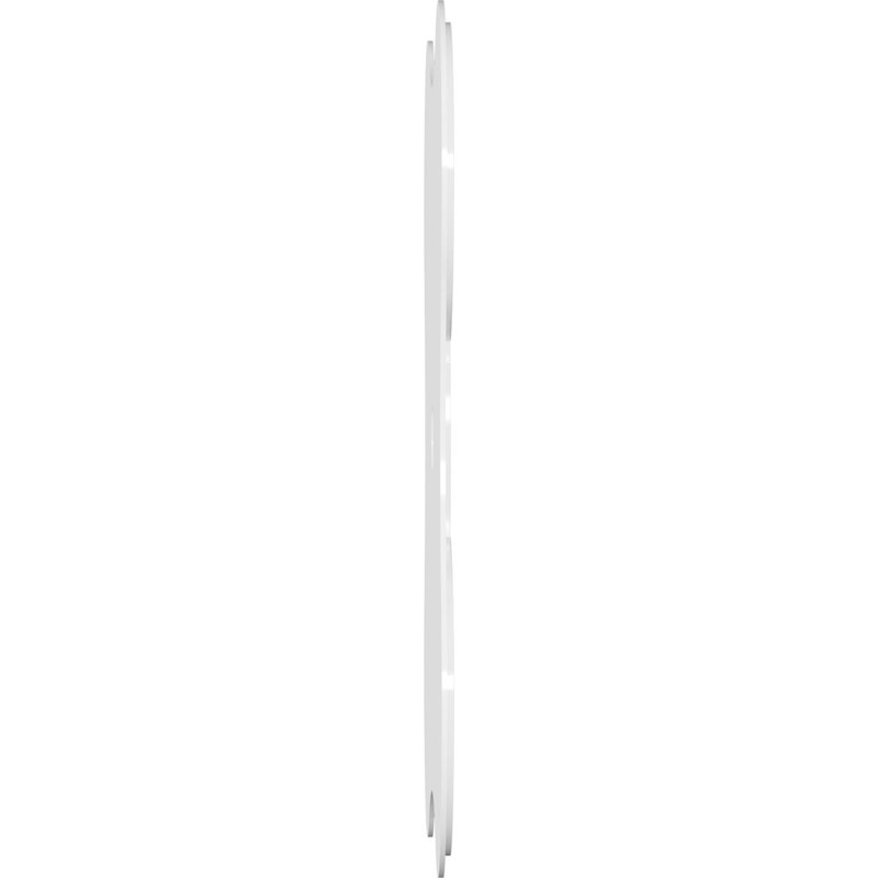 Médaillon de plafond contemporain en PVC de qualité architecturale Luna, H 1 po x l 38 po x P 38 po