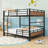 Metal Bunk Bed With Safety Rai-831958647-831958641