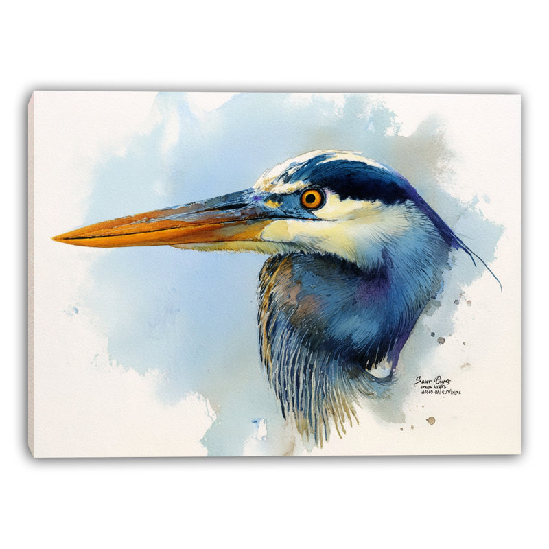 «Mist Horizon Calm», art mural sur toile tendue, H 24 po x l 36 po x P 1,5 po