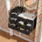 24inch Wall Mounted Bathroom Vanity Combo With Ceramic Sink Floating Cabinet & Side Storage Faucet Not Included-2076857762
