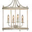 Lustre géométrique à 4 lumières Bahr