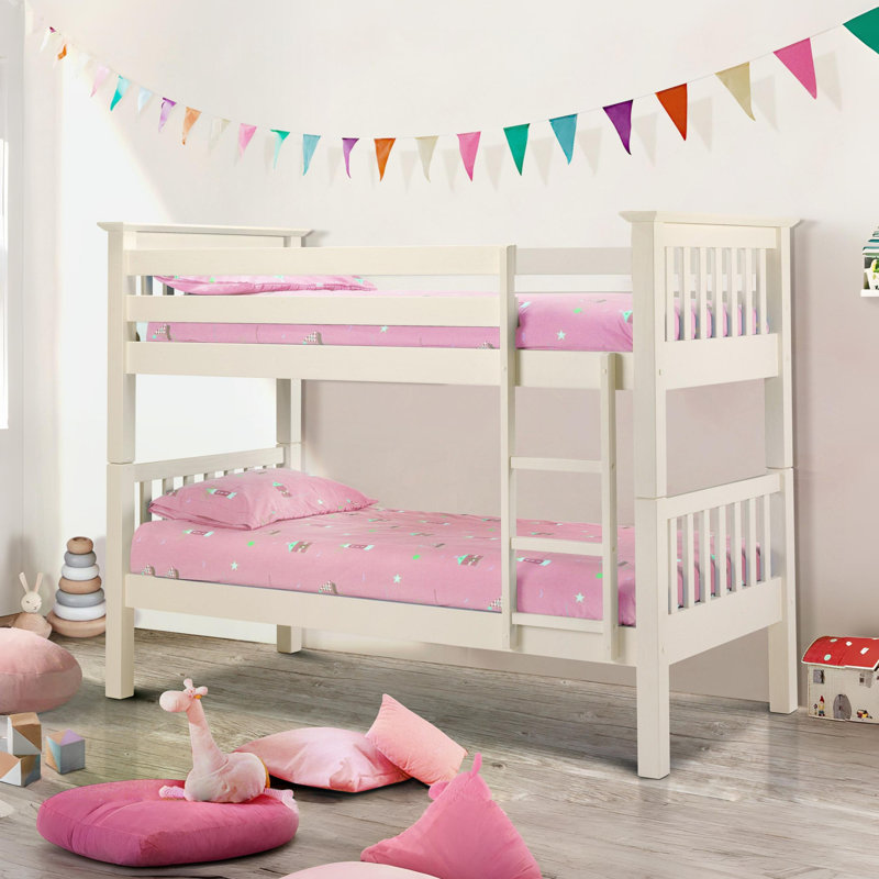 Scoggins Single (3') Bunk Bed, White