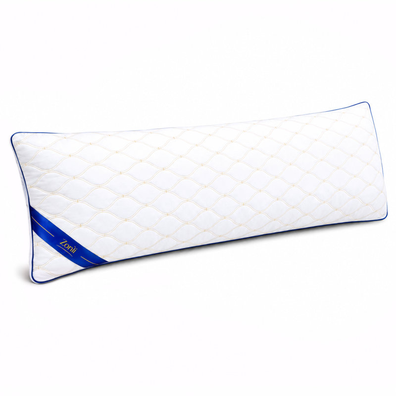 Oreiller ajustable en mousse viscoélastique ZonLi, Blanc