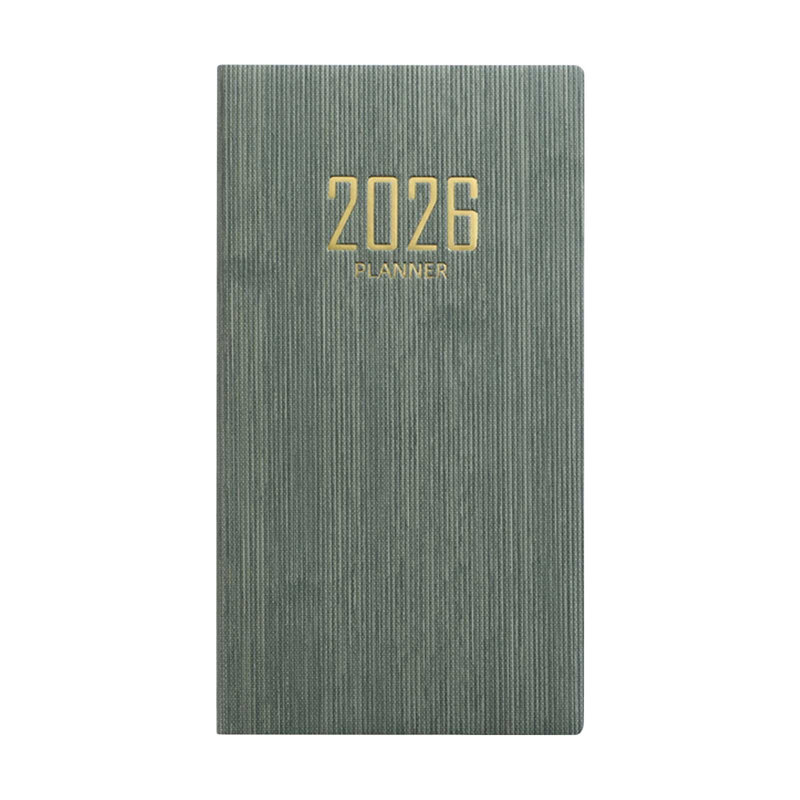 un mini-cahier A6, Vert d’armée