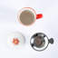 Tasse à thé en porcelaine 15 oz avec couvercle et infuseur en acier inoxydable Twin Sparrows