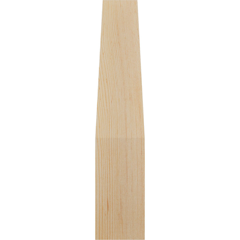 Attelle de genou Funston, Sapin de Douglas, Lisse, H 20 po x l 3,5 po x P 12 po