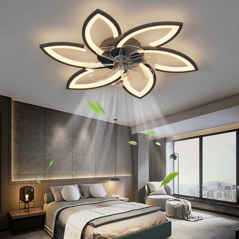 Ventilateur de plafond 14 po Ferol, Noir