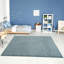 Myshaggy Collection Rugs Solid Design in Duck egg blue-1318494859