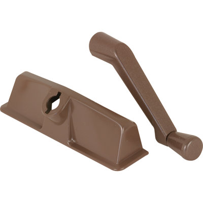Prime-Line 11/32 in. Spline Bronze, Entrygard Crank Handle and Cover (Single Pack)