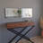 Modern Silver Wall Mirror, 47.2 x 15.7 x 0.9 inches | 100% MDF, Adjustable for Horizontal & Vertical Display | Elegant Solid Color Design, Perfect for Home Decor and Entryways, Stylish and Functional-783097582
