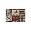 Vintage Mountain Wildlife Doormat, 24 x 36, for Front Door