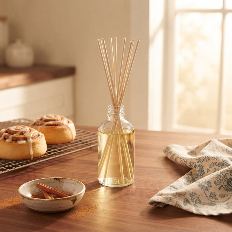 Recharge de diffuseur à roseaux Hosley de 2 à 85 ml pour la décoration intérieure et la décoration des chambres, aromathérapie aux huiles essentielles avec un parfum durable pour améliorer votre espace de vie