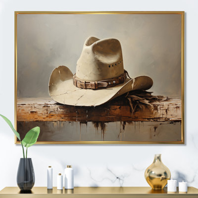 Chapeau de cowboy Bersi style minimaliste IV