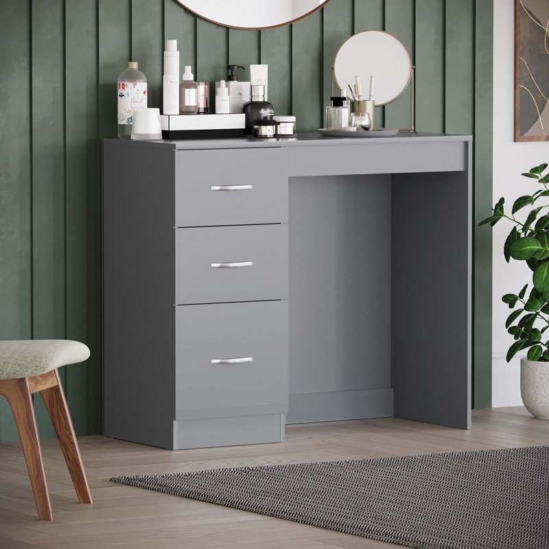 Castleford Dressing Table, Grey