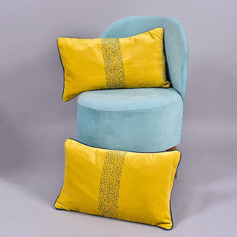 100% Cotton Throw Rectangular Pillow Cover