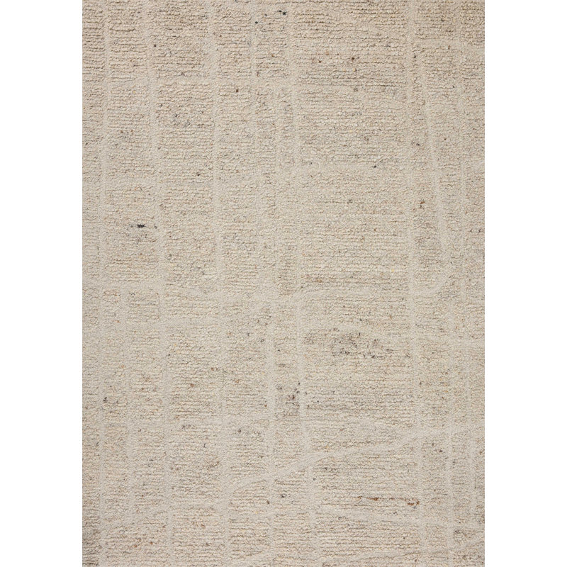 Magnolia Home by Joanna Gaines x Loloi Jones Oatmeal Area Rug, Rectangle 3'6" x 5'6"