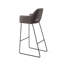Nithsdale Upholstered Counter Stool with Metal Frame-1066171286-1066171289