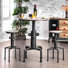 Peres 2 - Person Pedestal Dining Set