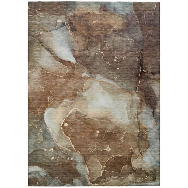 Tapis intérieur / extérieur Berwin avec envers antidérapant, Rectangle 8 pi x 10 pi