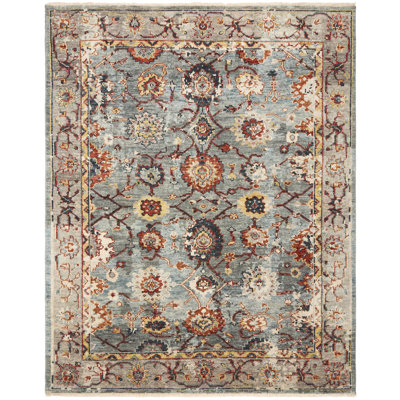 Kierica Hand Knotted Wool Area Rug