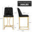 Tabouret de comptoir rembourré en similicuir-1470775823