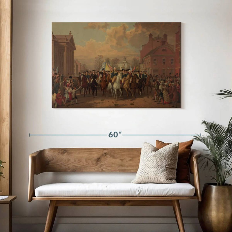 Evacuation Day, 30" H x 45" W