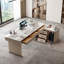 Bureau de luxe en forme de L avec bureau-1310373579
