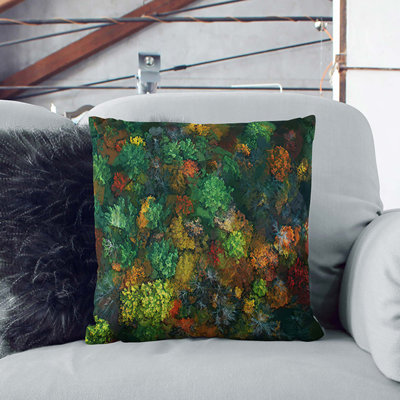 Floral Square Cushion